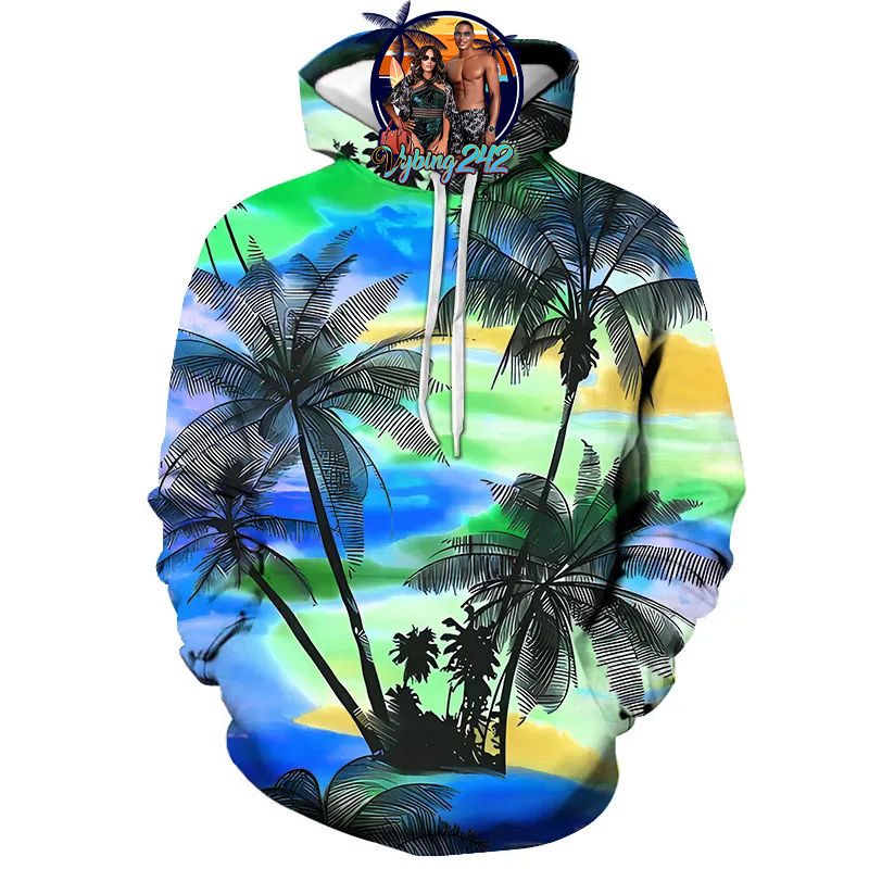Thumbnail: Tropical Polyester Hoodie