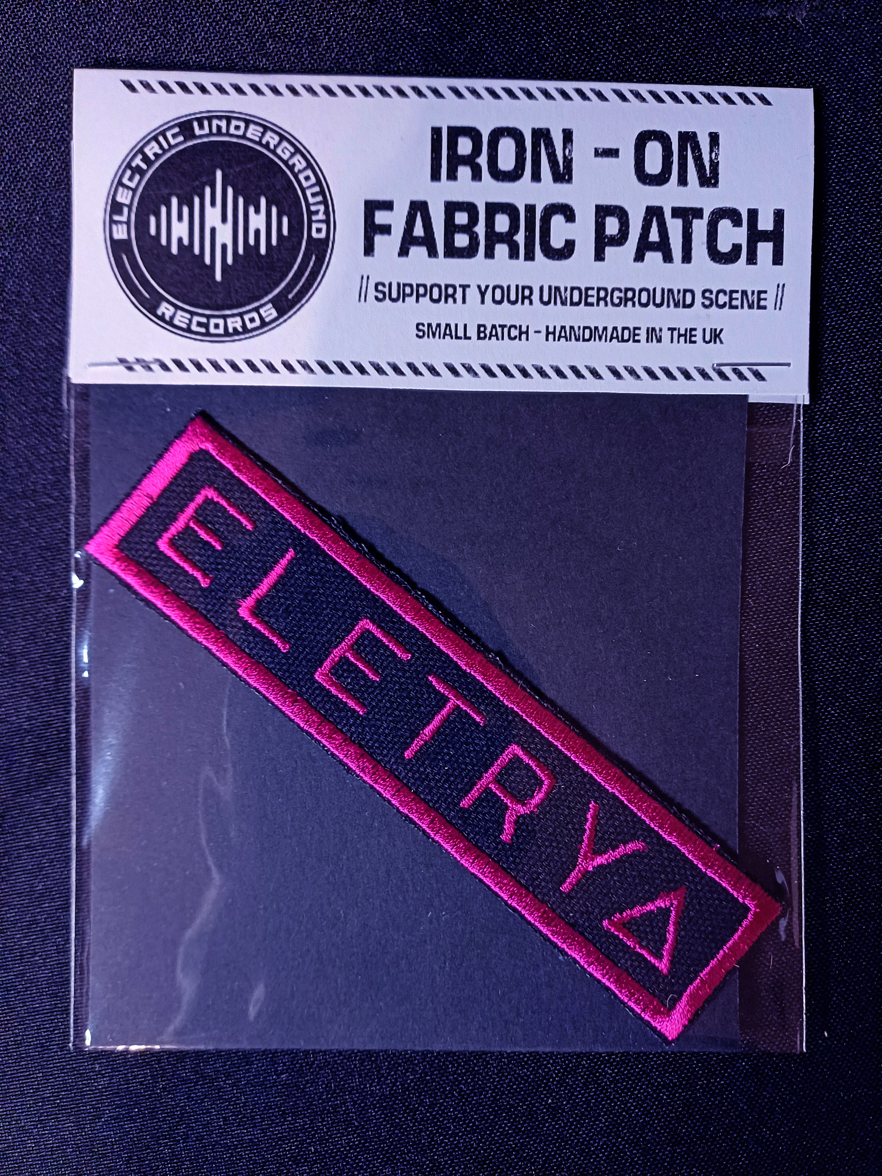 ELETRYA - IRON-ON PATCH - PINK