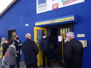 Visite du Bric à Brac d'Emmaüs