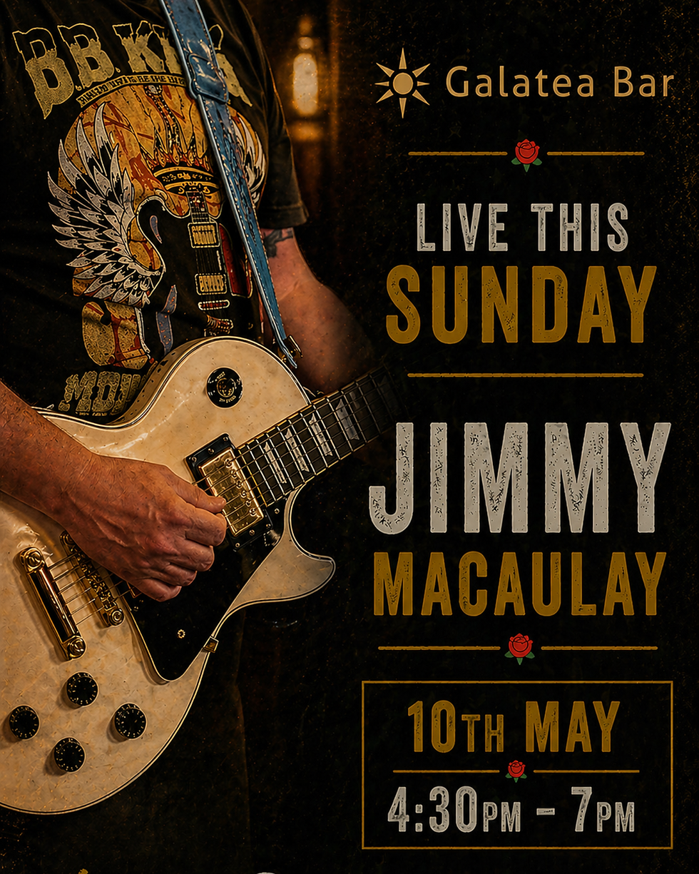 Live Music: Jimmy Macaulay