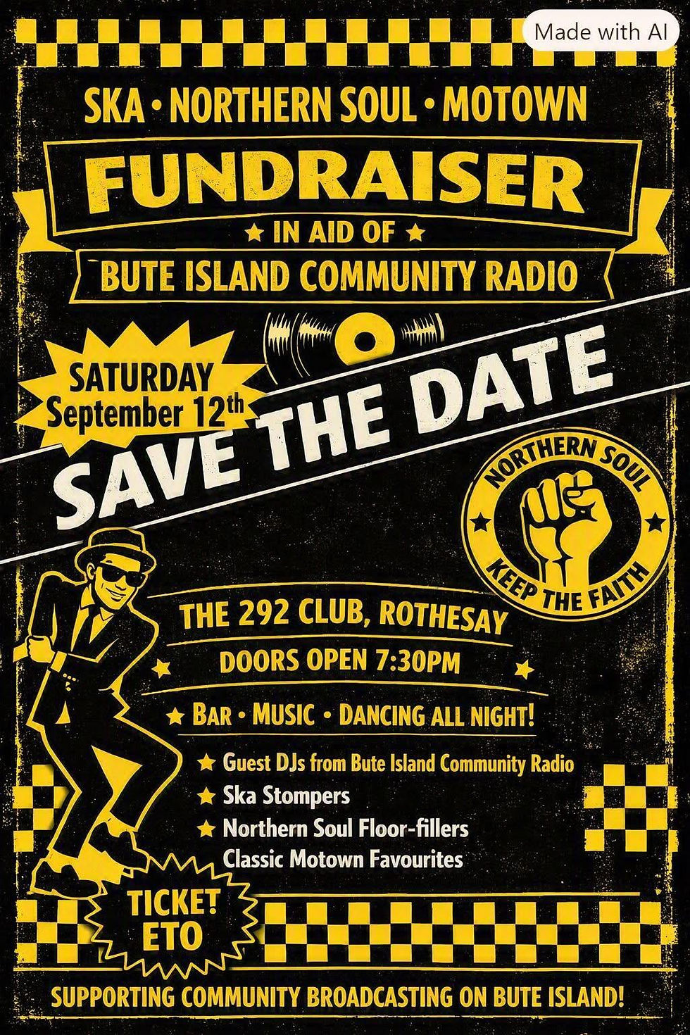 Bute Island Community Radio Fundraiser
