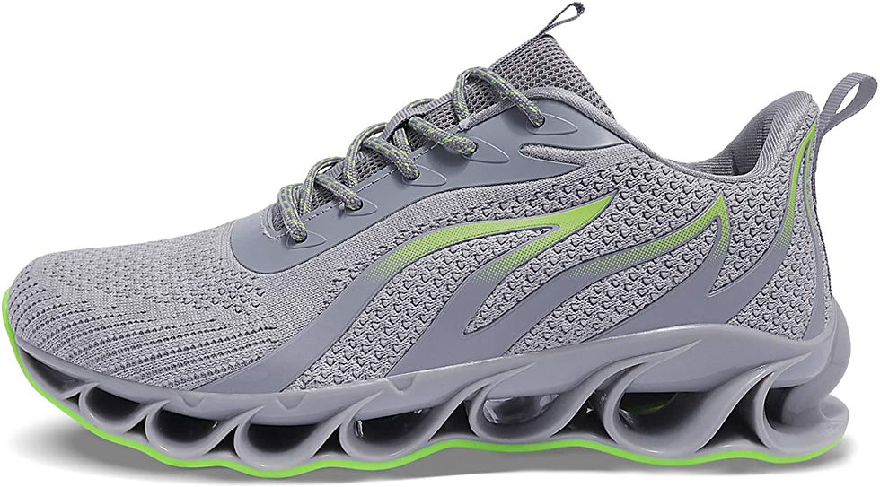 Thumbnail: Brand: APRILSPRING Mens Jogging Shoes Fashion Sports Shoes Non-Slip