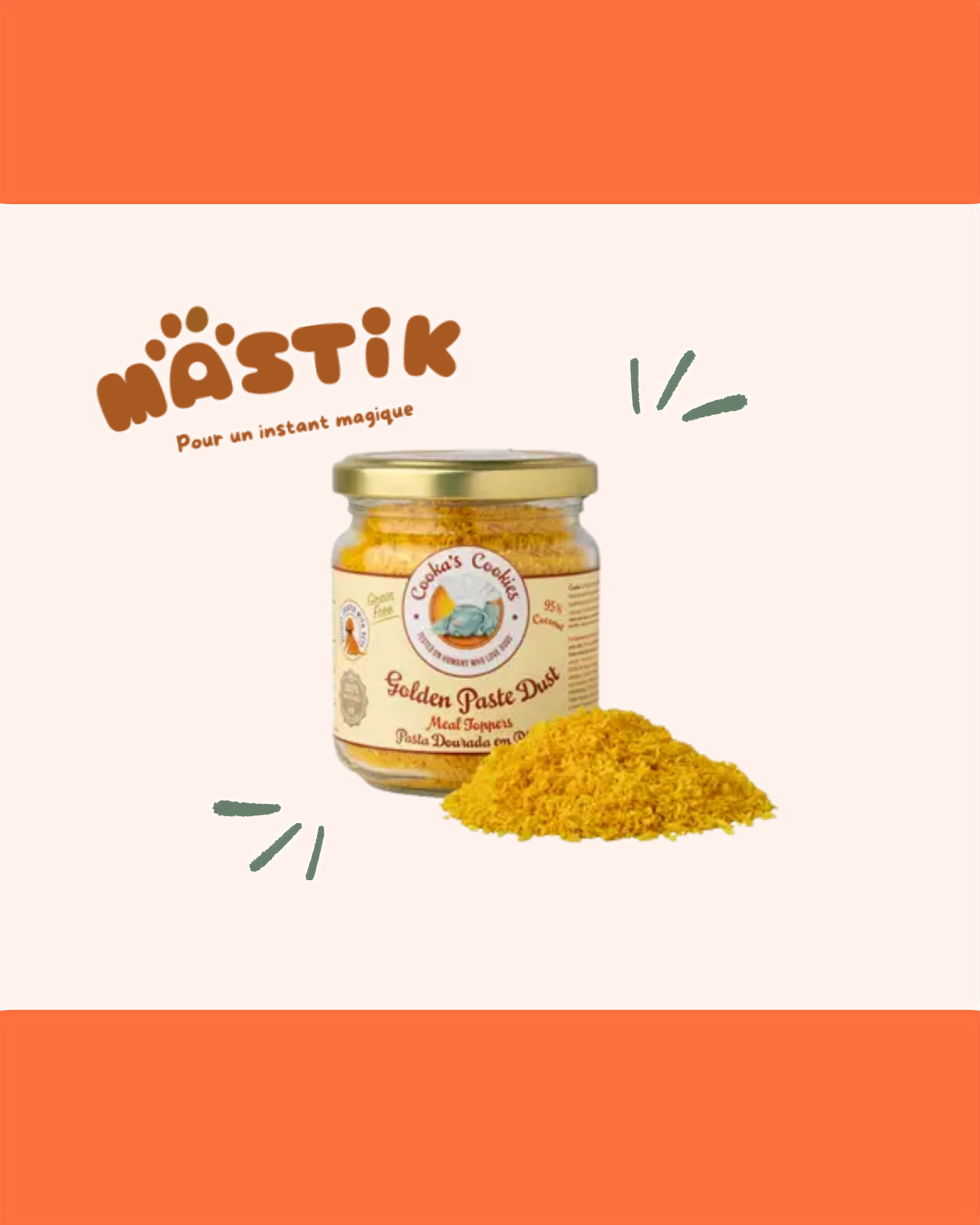 Cooka's Cookies - Golden Paste Dust
