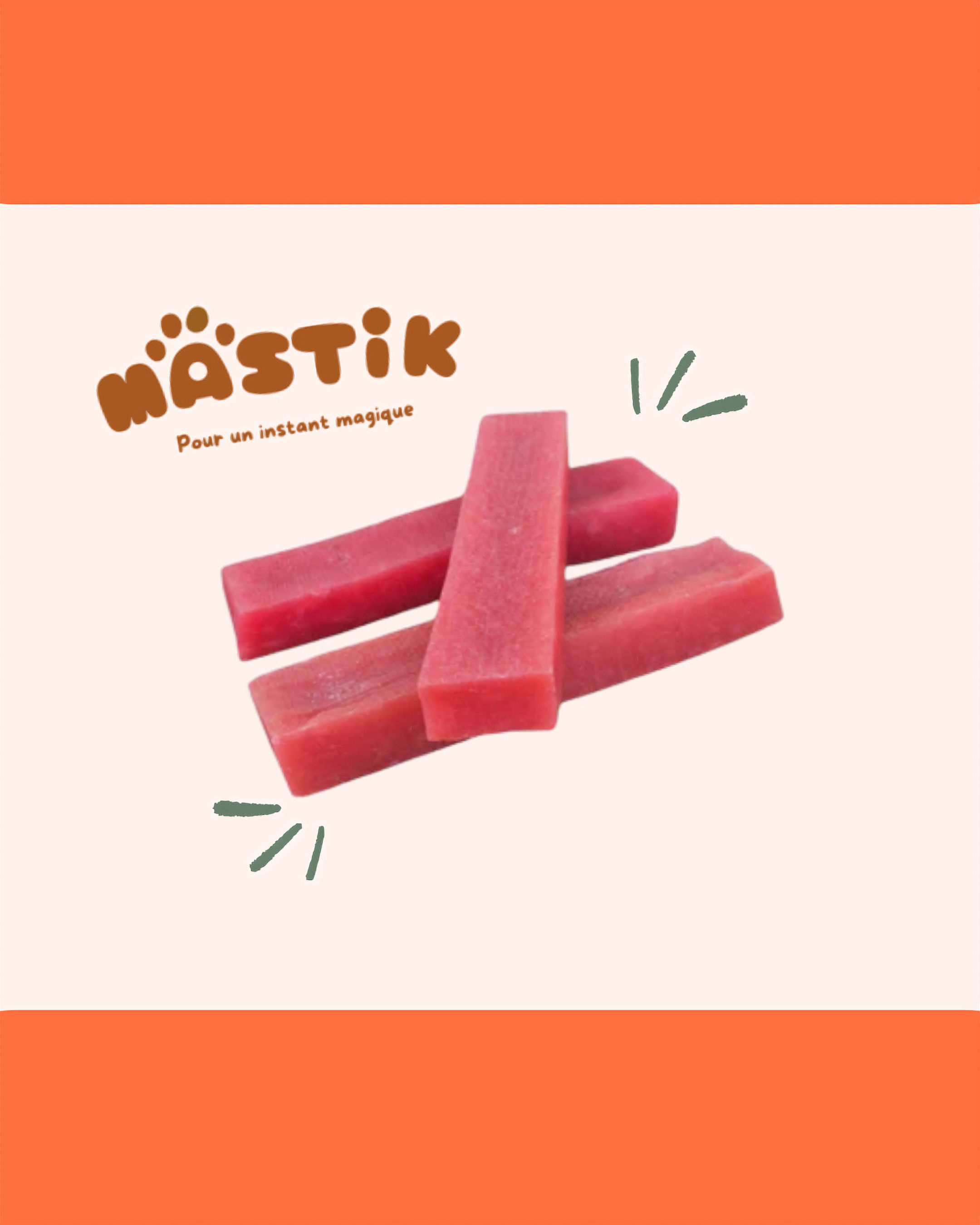 Fromage à mâcher -Fraise