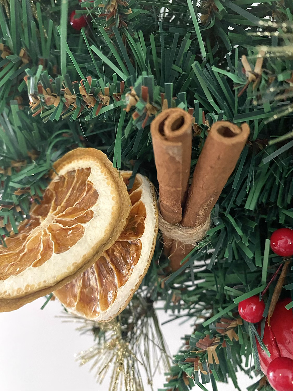 Thumbnail: Dried Orange and Cinnamon Wreath - 50cm
