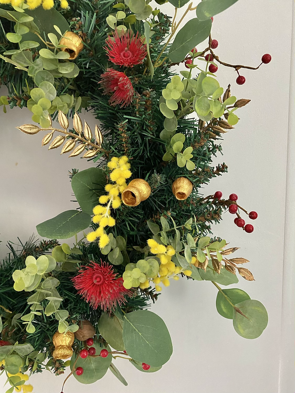 Thumbnail: Red Gum Wreath - 50cm