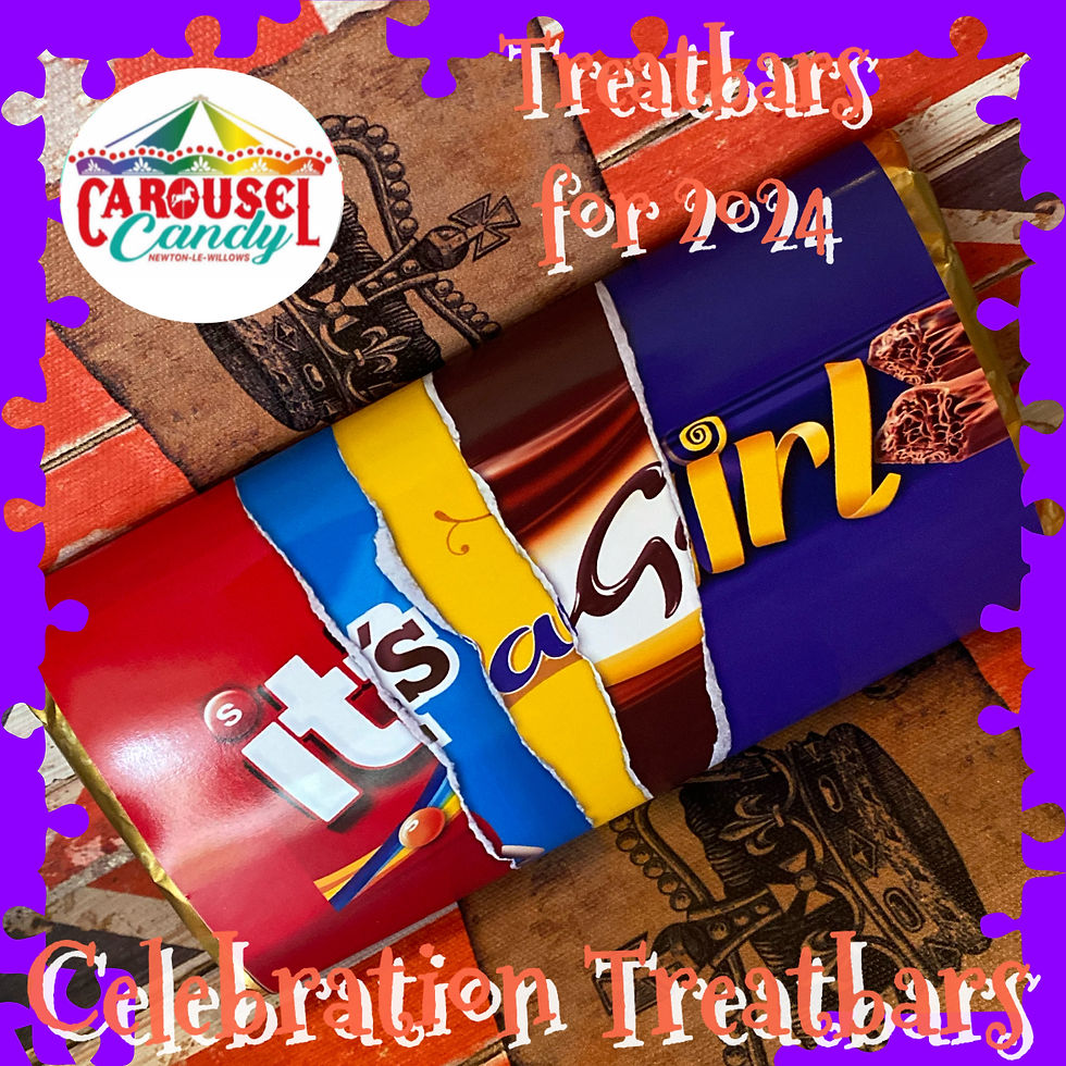 Thumbnail: Celebration Treatbars - Personalised only £3.50