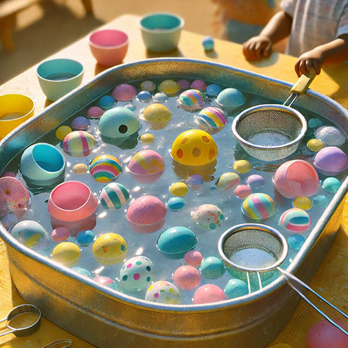 Easter Sensory Water Play