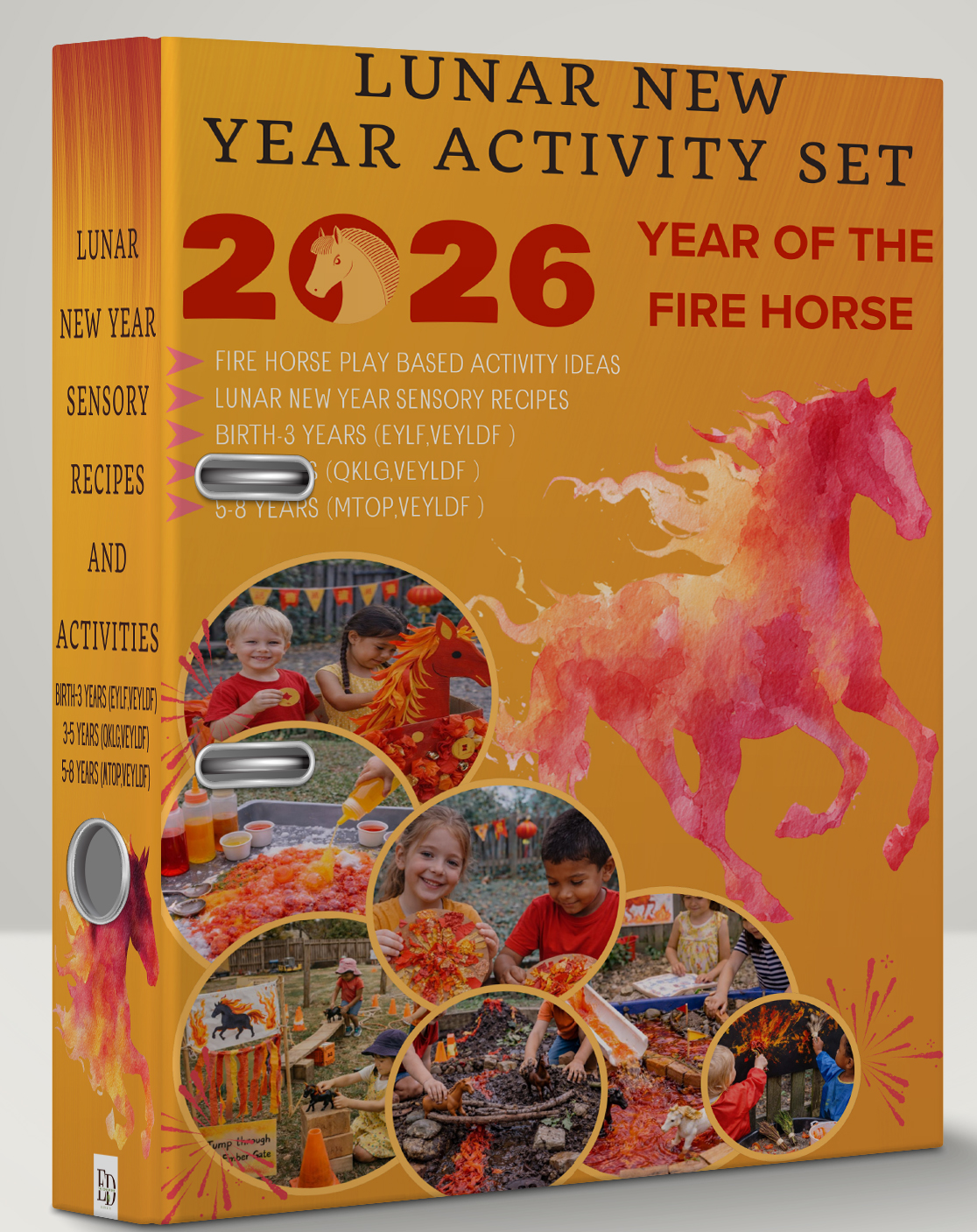 Lunar New Year Activty Bundle Updated 2026 Year of the Fire Horse