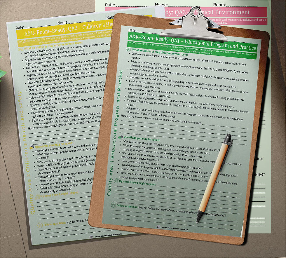 Thumbnail: A&R Ready – Educator Edition for ECEC Room Leaders & Assistants (2026)