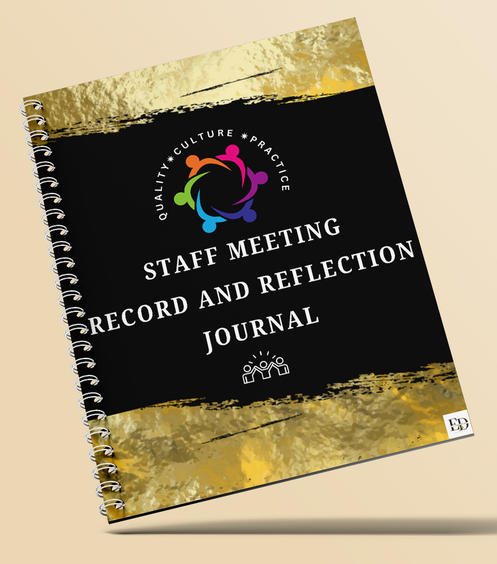 Staff Meeting Record & Reflection Journal