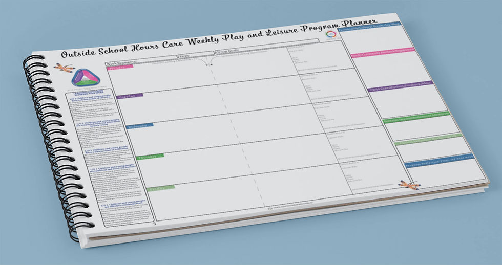 Thumbnail: 2026 School-Aged Care Weekly Play & Leisure Program Planner-Dragonfly Cover