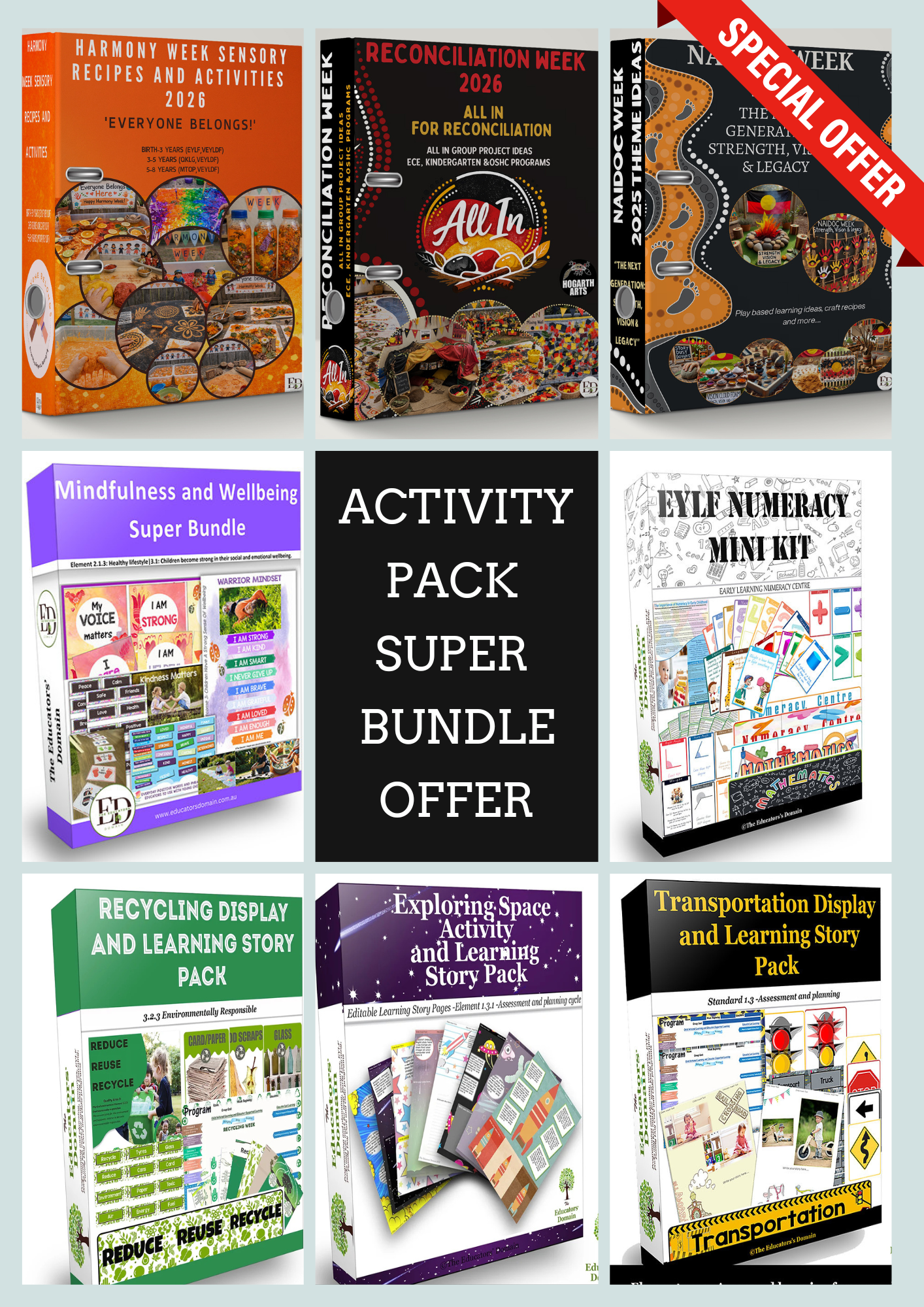 Activity Pack Super Bundle