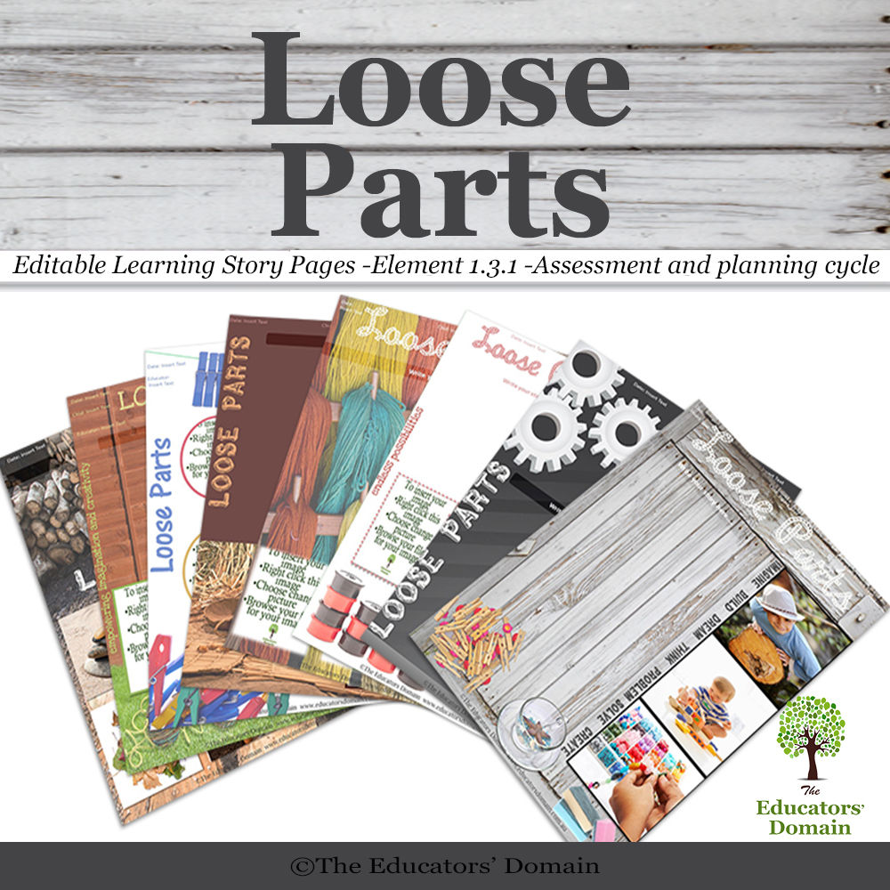 Loose Parts Learning Story Pack