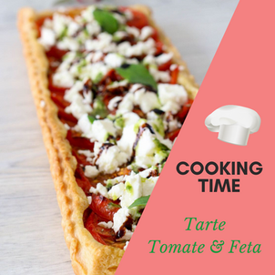 [C O O K I N G   T I M E] - Tarte tomate / Feta