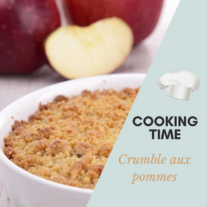 [C O O K I N G   T I M E] - Crumble aux pommes