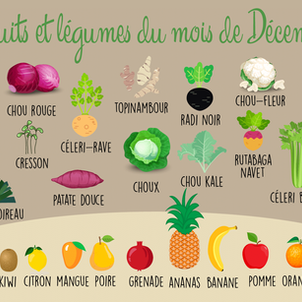 [G O O D   T O   K N O W] - Les végétaux du mois de Décembre