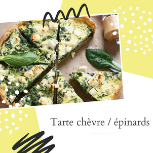 [C O O K I N G   T I M E] - Tarte chèvre & épinards