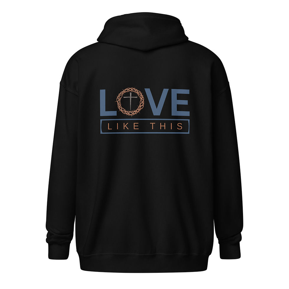 Thumbnail: Love Like This Zip Hoodie (unisex)