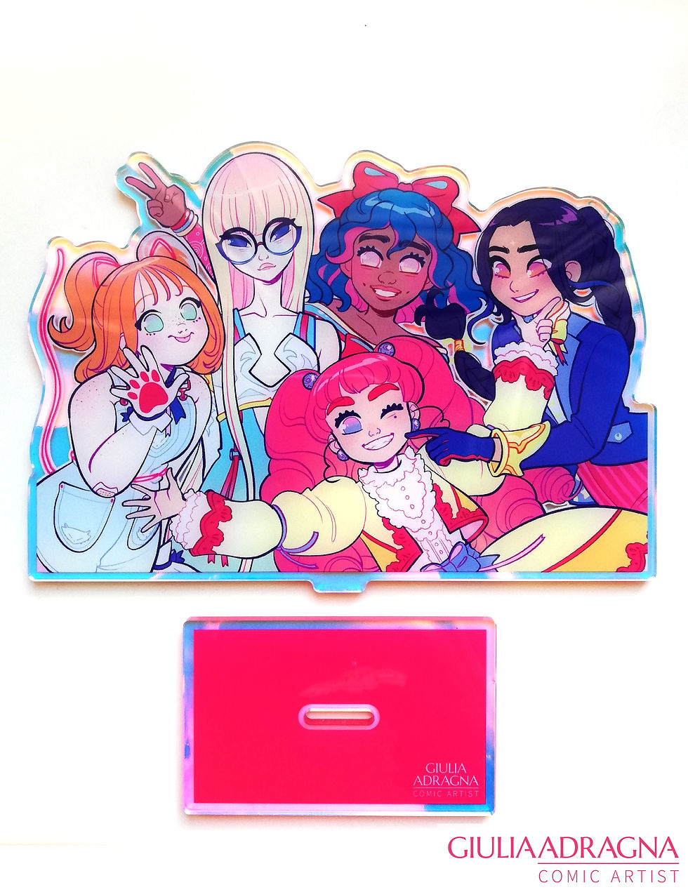 Thumbnail: MAGIE • rainbow acrylic standee