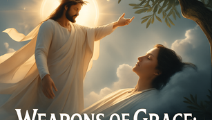 Yeshua praying His grace over us: a new kind of grace