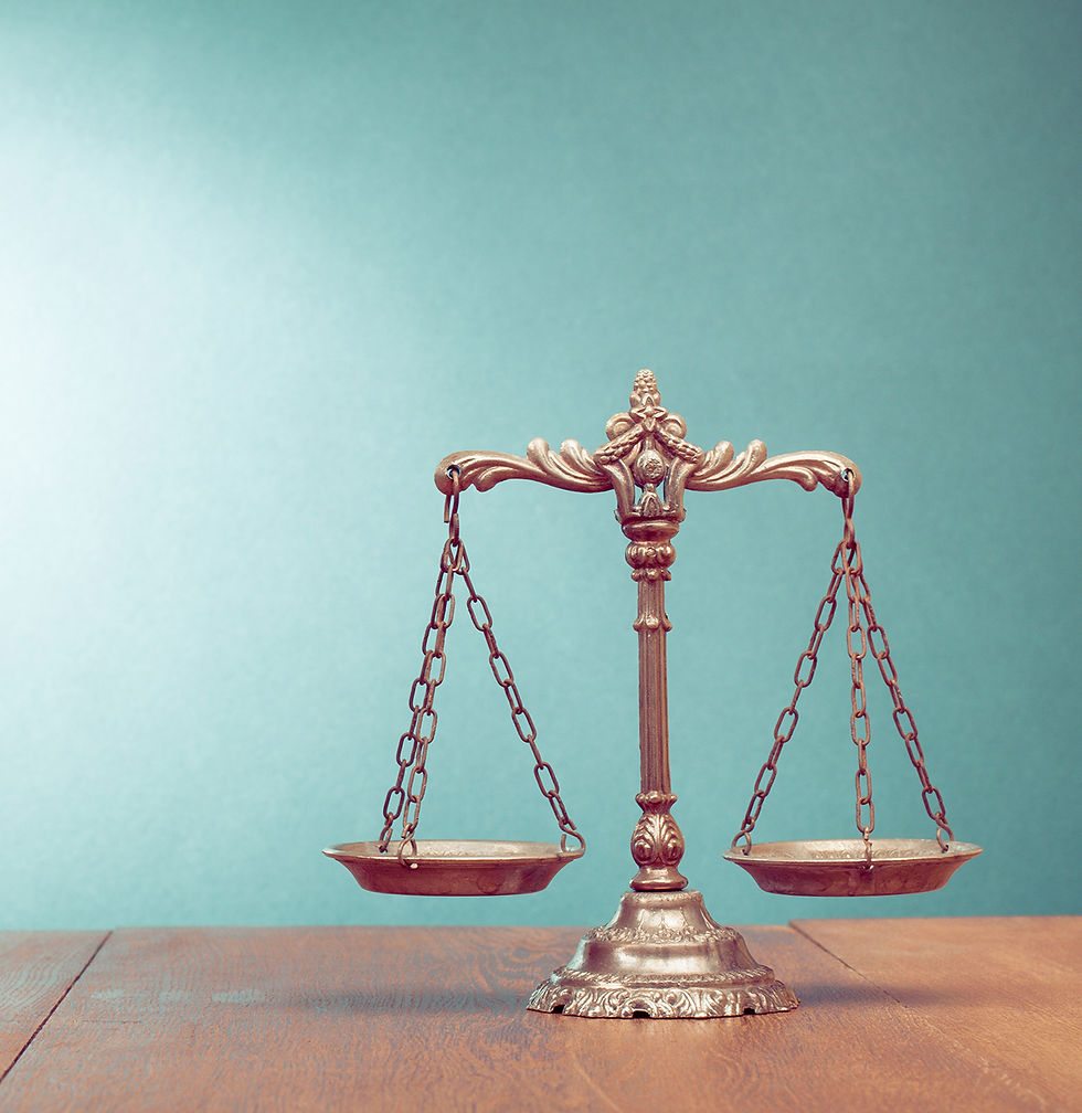 the scales of justice