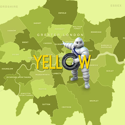 24hr mobile tyre fitting coverage areas, map of Greater London