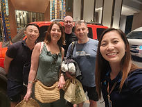 Happy travelers with Guide Chay and a trusted private driver in Chiang Mai.