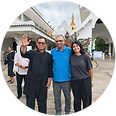 Travelers enjoying a private sightseeing tour in Chiang Mai and Chiang Rai.