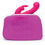 Thumbnail: Happy Rabbit Happy Large Purple Silicone Zip Storage Bag