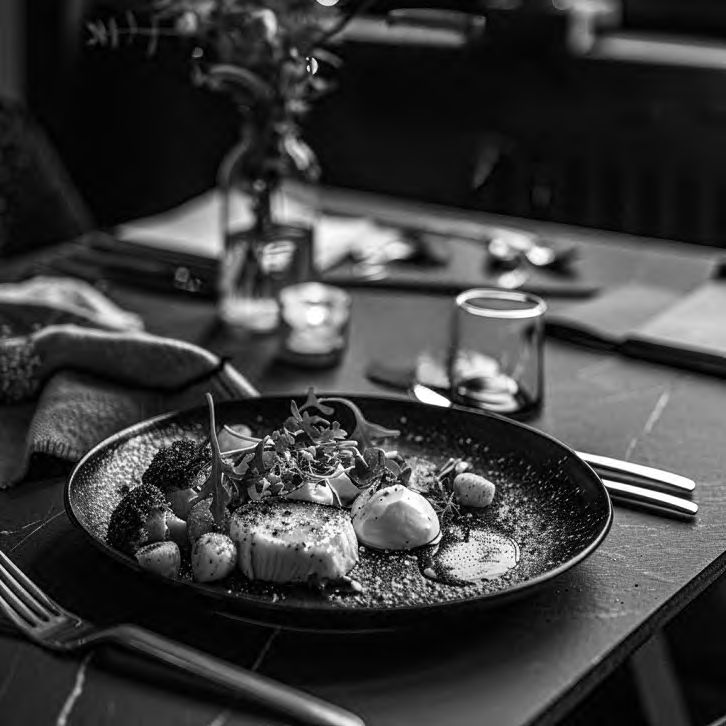 Teller mit leichtem Mittagessen