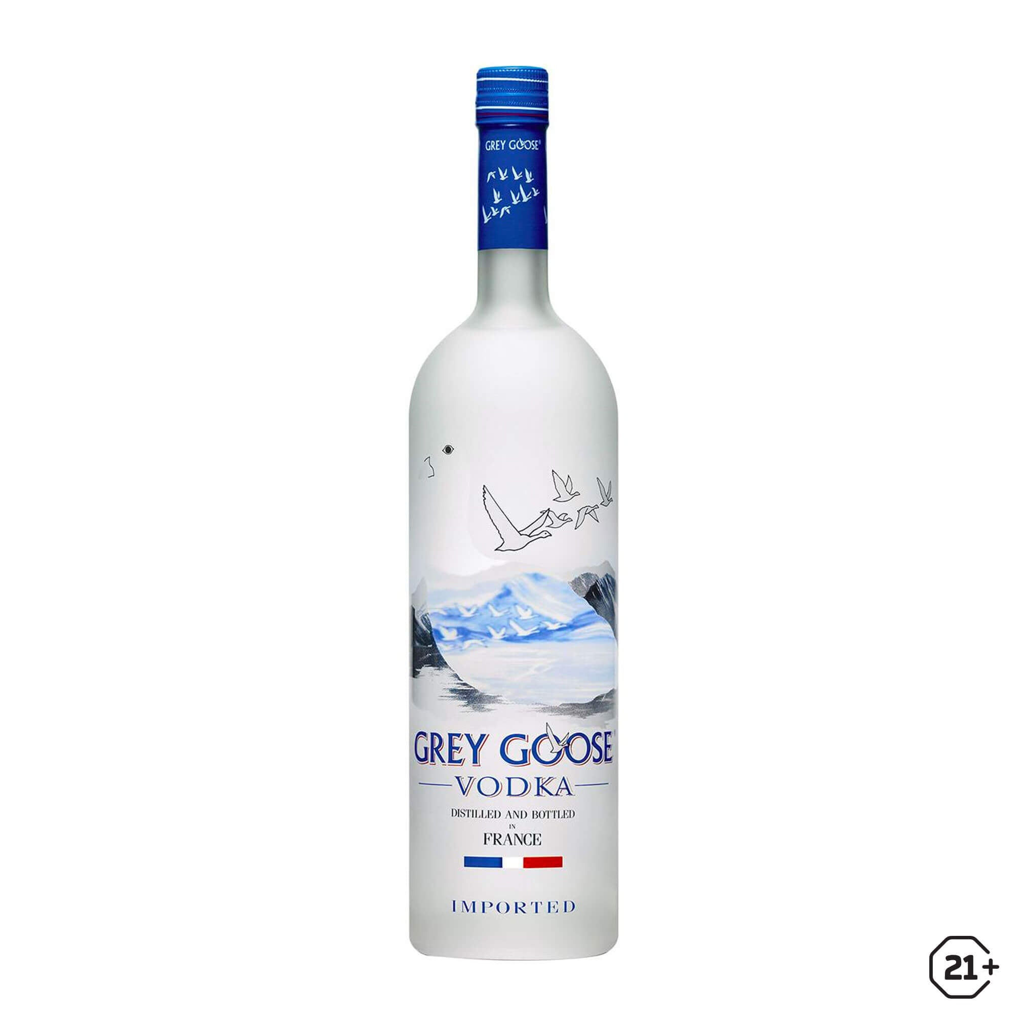 Grey Goose Vodka 700 ML, vodka premium Prancis dengan rasa halus, bersih, dan lembut, ideal dinikmati murni, on the rocks