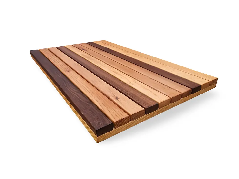 Thumbnail: Premium Red Western Cedar Bath Matt/Towel Matt