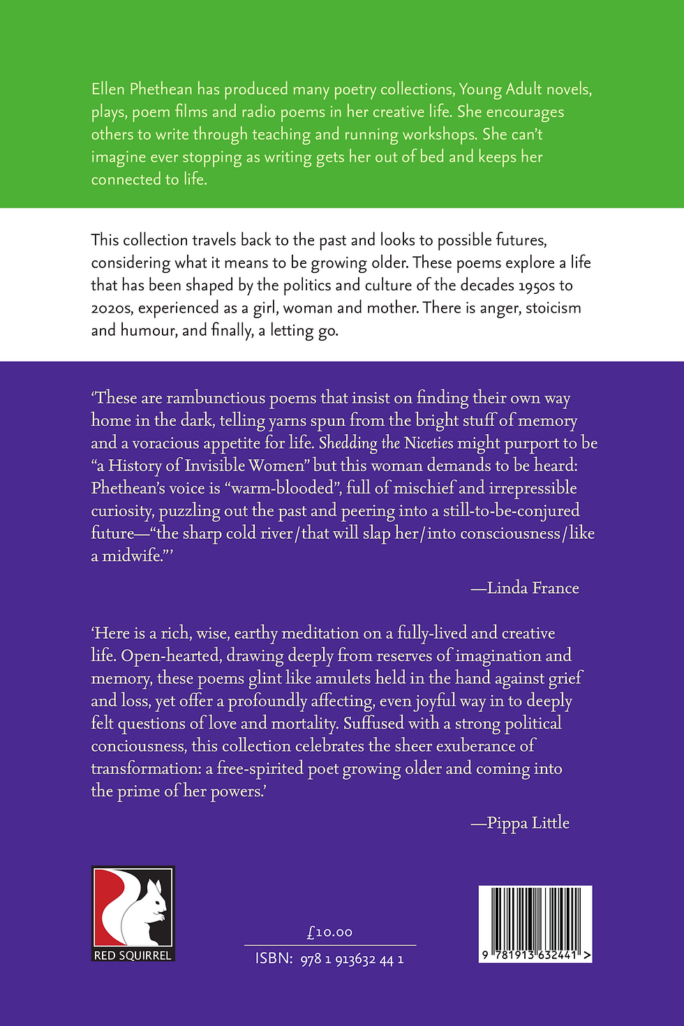 Thumbnail: Shedding the Niceties | Ellen Phethean