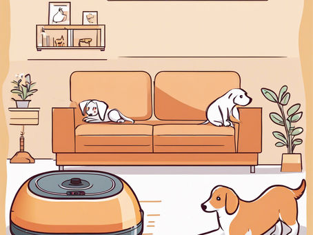 Robotic vacuum cleaning a room