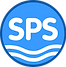 SPS Swimmingpools and spas logo