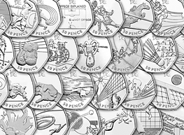 Olympics 50p Coins