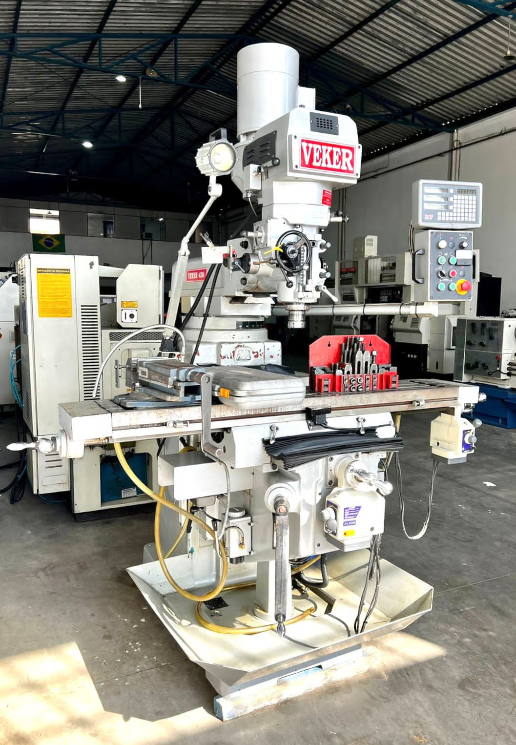 🇧🇷FRESA FERRAMENTEIRA VEKER ISO 40 VK-430I