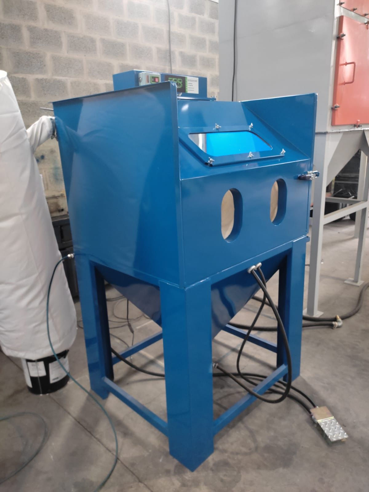 🇧🇷MÁQUINA JATO CABINE JATEAMENTO BB1000