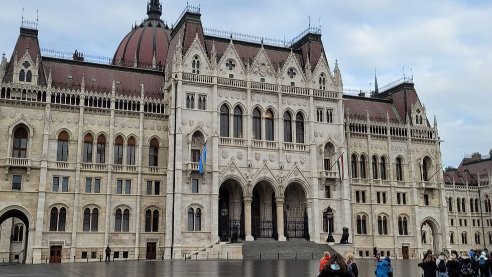 Parlamentsgebäude in Budapest