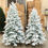 Thumbnail: Home Xmas Decoration 180-350cm Snow Xmas Tree Artific.  With Snow