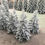Thumbnail: Home Xmas Decoration 180-350cm Snow Xmas Tree Artific.  With Snow