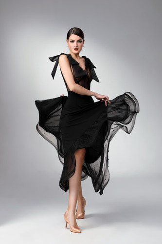 TID dance ワンピース TID D013】プレミアムボールルームワンピース | adsjapan-danceshoes