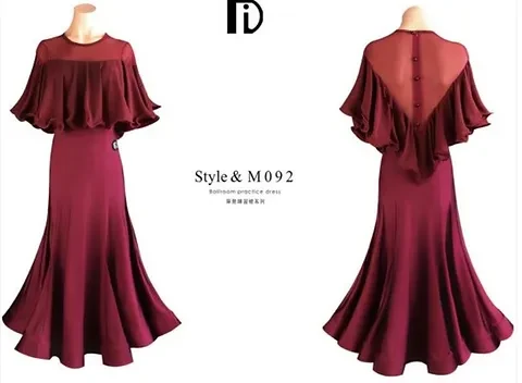 TID M092D】ボールルームワンピース ※カラーバリエーション4色