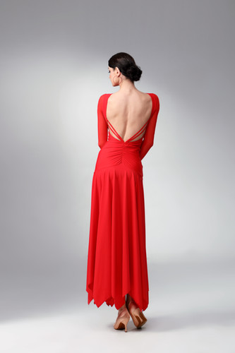 TiD ボールルームワンピース TID D013】プレミアムボールルームワンピース | adsjapan-danceshoes