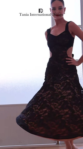 TID D014】プレミアムボールルームワンピース | adsjapan-danceshoes