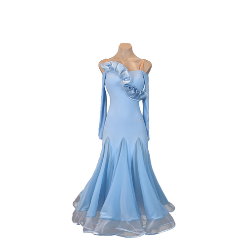 TID dance ワンピース TID M166D】ボールルームワンピース(黒) | adsjapan-danceshoes