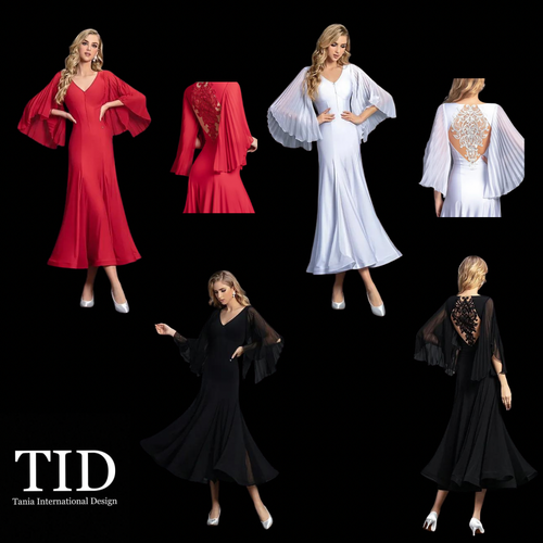 TID M342D】スペシャル ボールルームワンピース ※カラーバリエーション