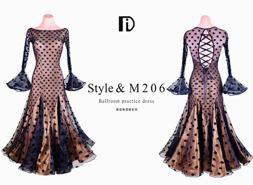 TID M206D】スペシャル ボールルームワンピース(黒) | adsjapan