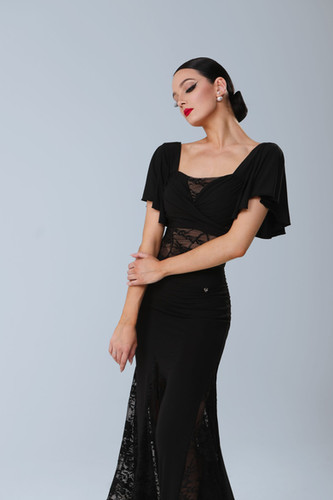 TID D018】スペシャル ボールルームワンピース (ブラック） | adsjapan